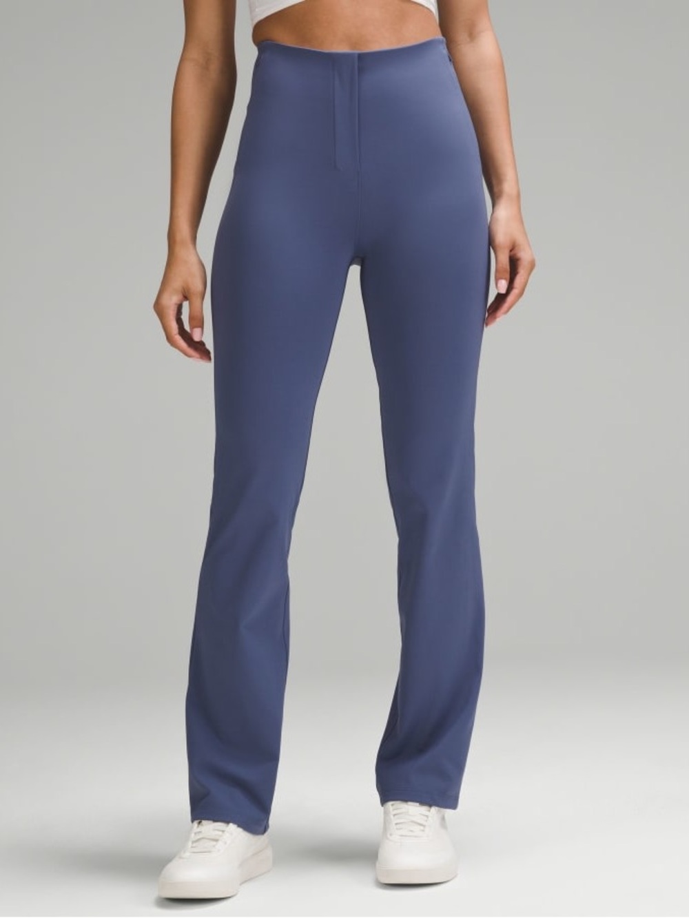 lululemon High-Rise Boot-Cut Performance Pants — Slate Blue